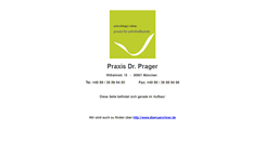 Desktop Screenshot of drprager.de